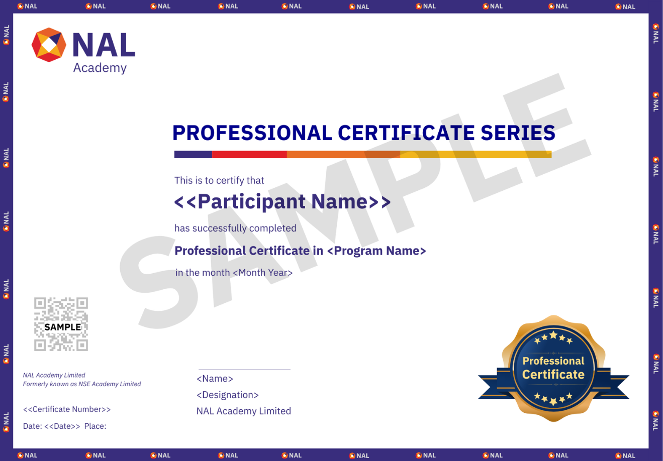 Certificate of Completion